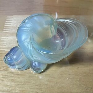 Sabino France snail shell opalescent signed